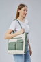 Zoozie Bags Bolsa Tote de Lona Verde